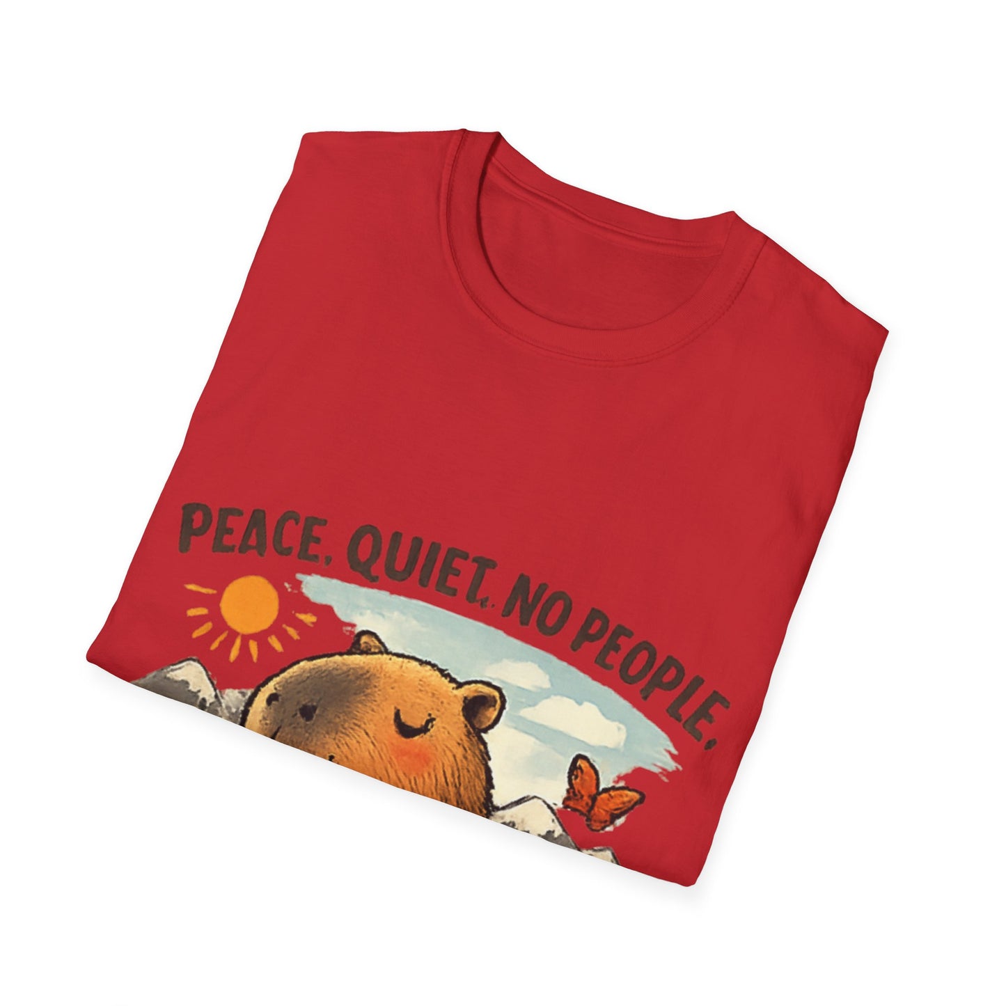 Peace & Quiet Capy T Shirt