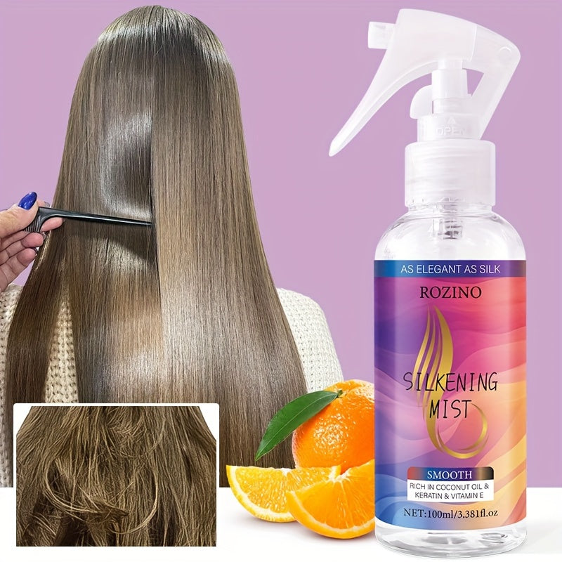 ROZINO Moisturizing Hair Spray – Glycerin-Infused Leave-In for Normal Hair/Style & Shine Hair