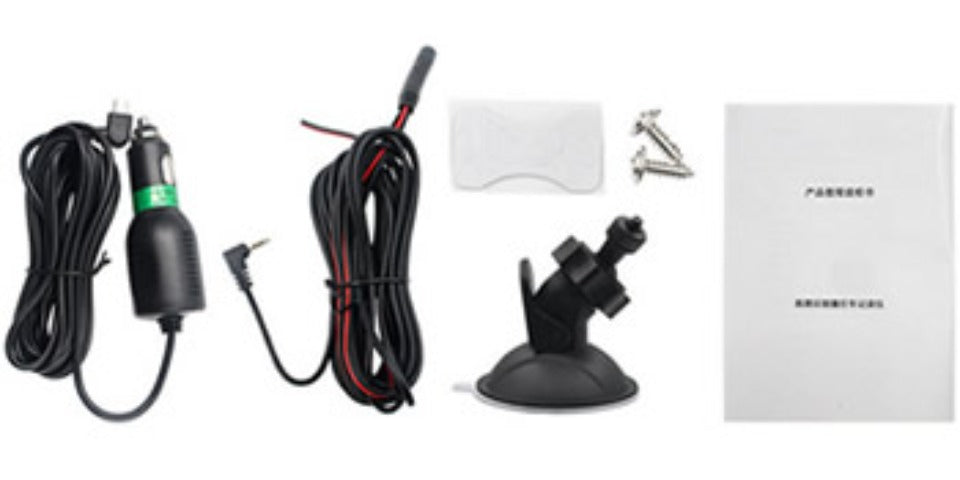 1080P Full HD Touchscreen Dash Cam – Front & Rear Cameras with Night Vision & G-Sensor/Car