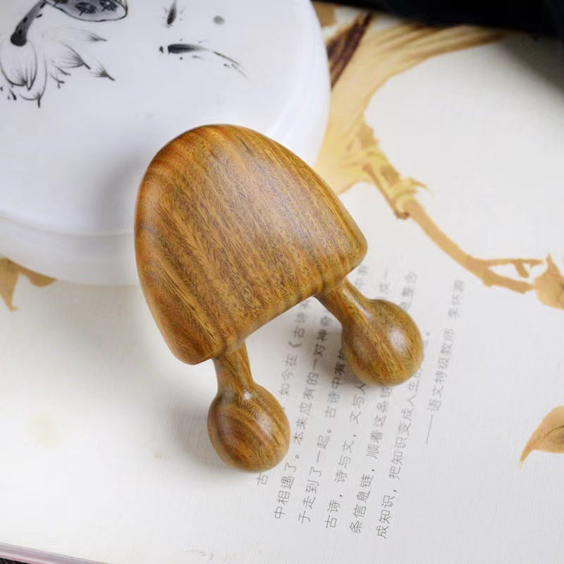 Hands, Feet & Body - Wooden Body Massage Tool – Scraping & Relaxation Stick for Wellness & Circulation