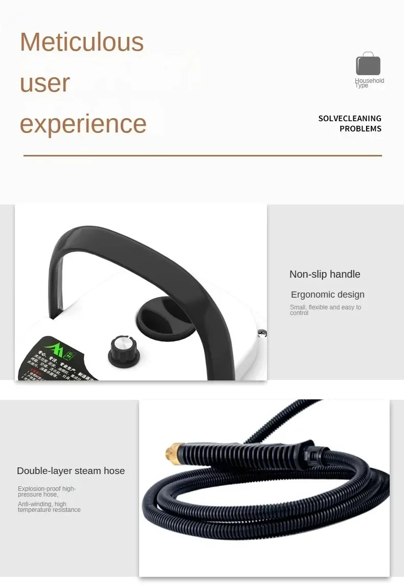 Brangdy 2500W Handheld Steam Cleaner – High Pressure with Extended Hose & Adjustable Steam Control\ Living Room Decor – Wall Art, Curtains, Clocks, Furniture & More