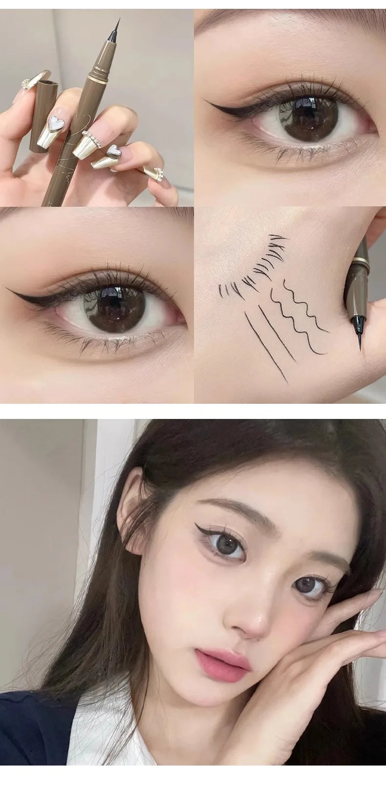 Makeup and face