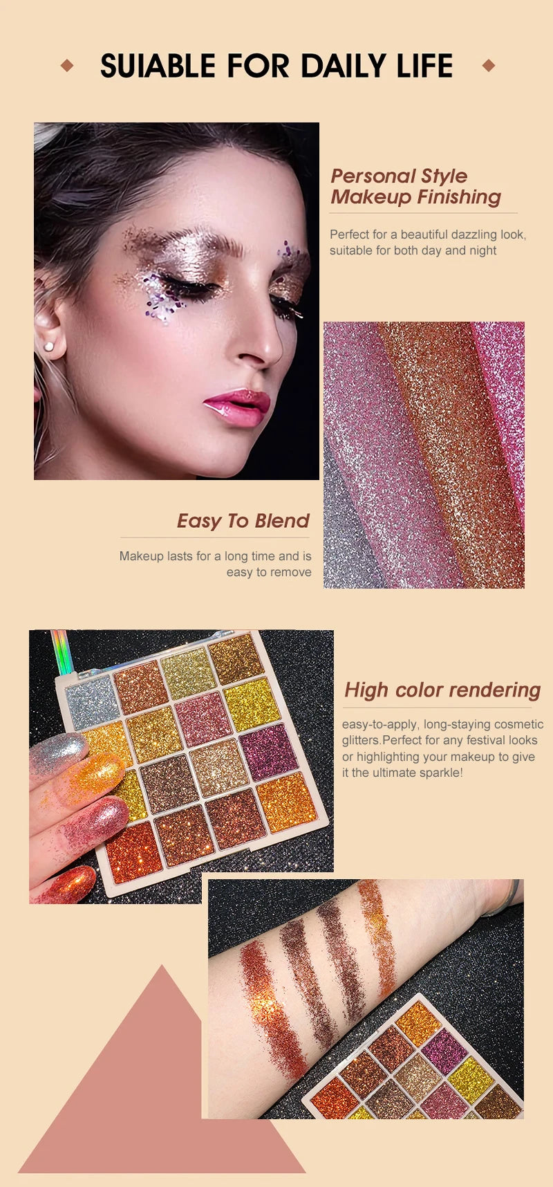 Makeup and face