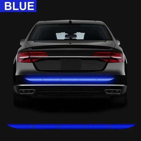 Reflective Car Safety Tape Stickers – 5pc Set for Bumpers, Trunks & Doors/Car