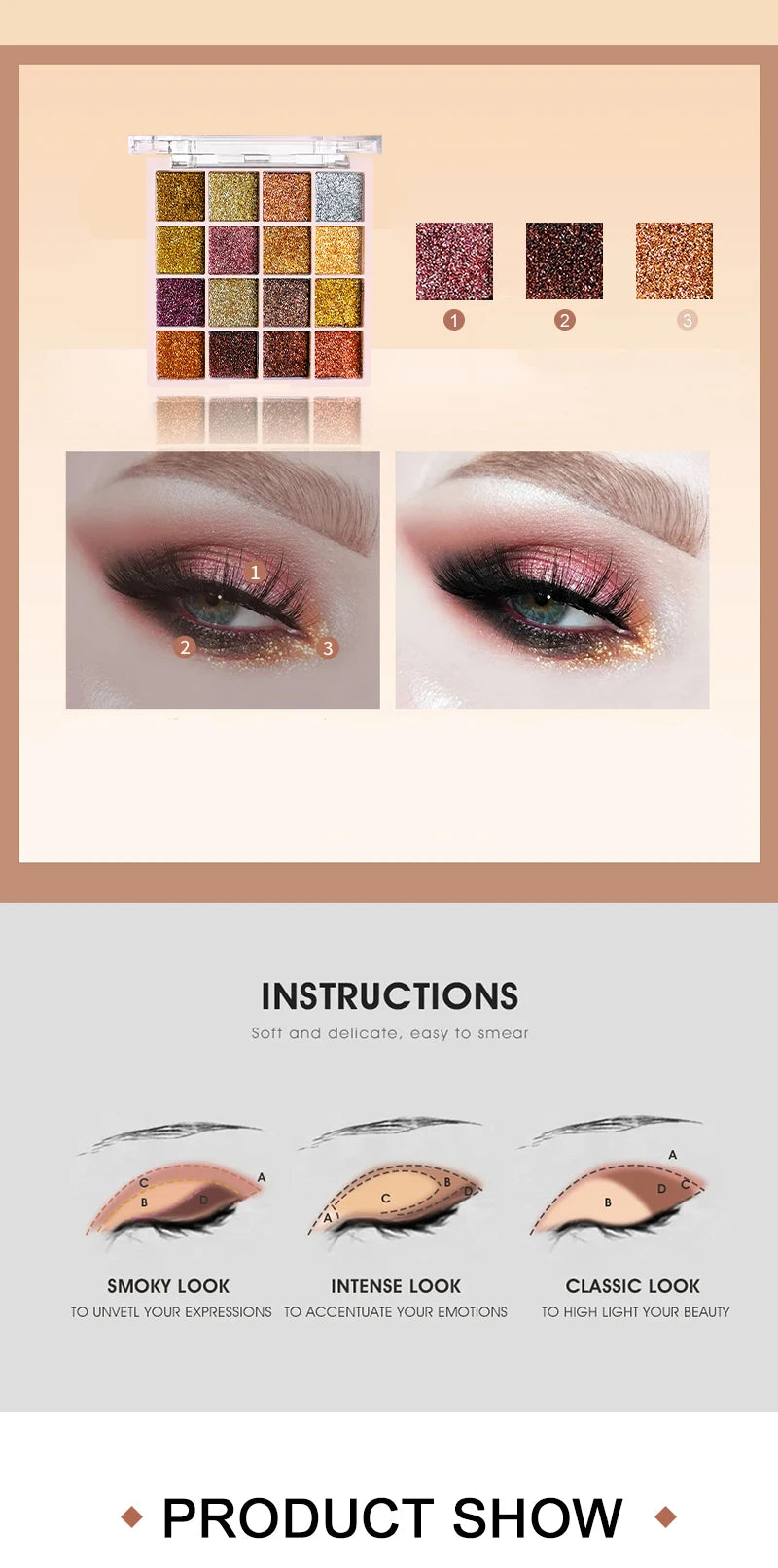 Makeup and face