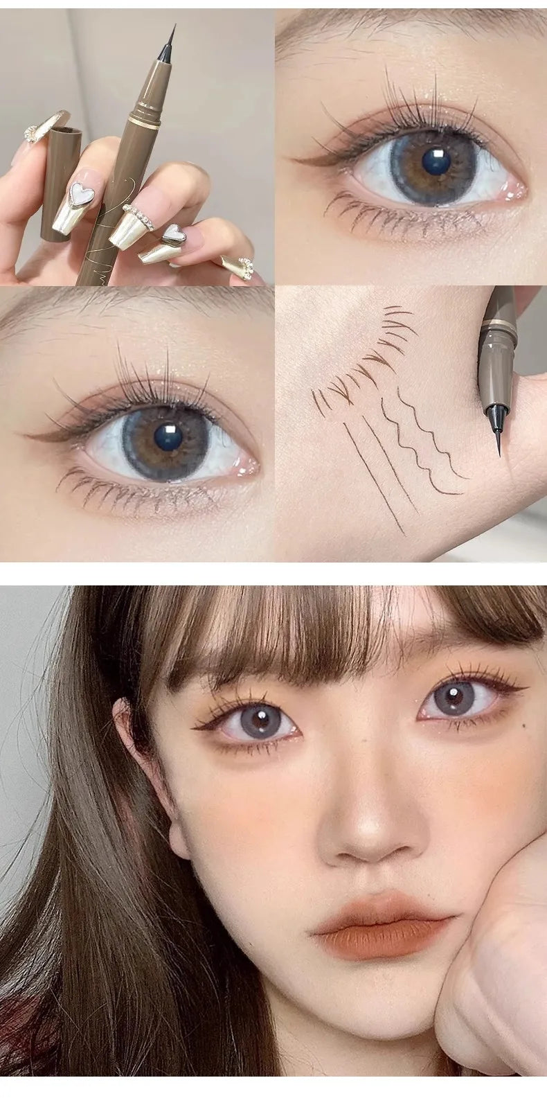 Makeup and face