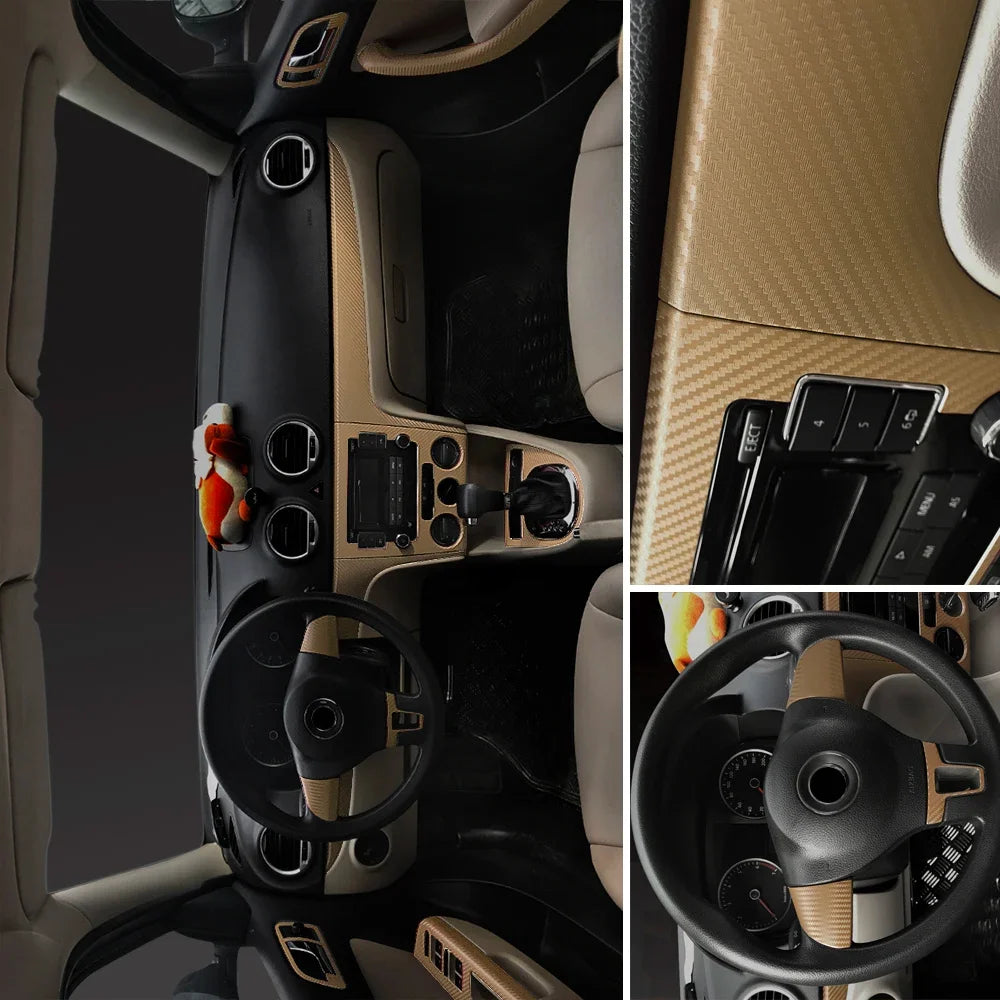 Car Interior Anti-Scratch Wrap Film – 30x127cm Custom Trim Sticker/Car