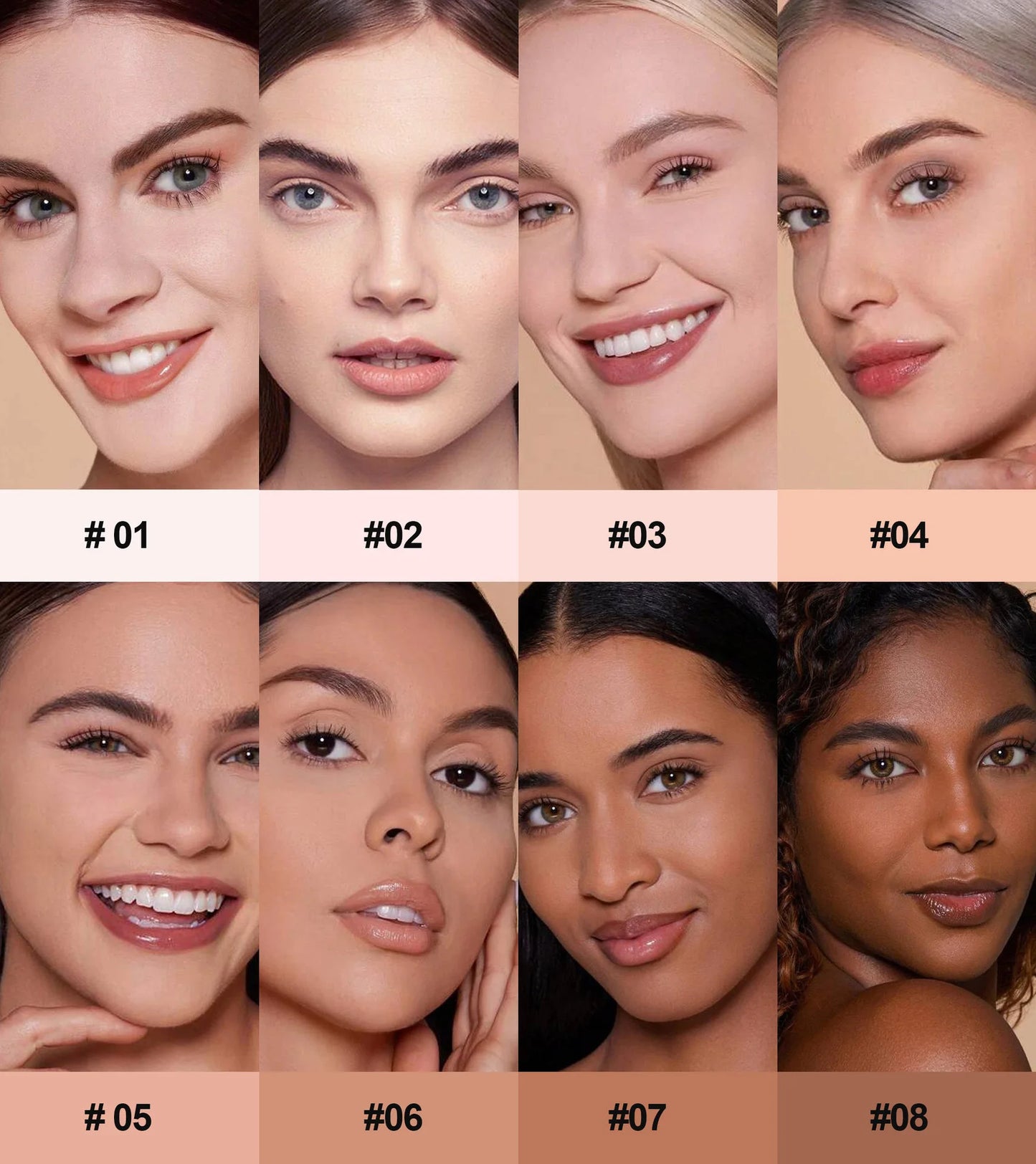 Makeup and face