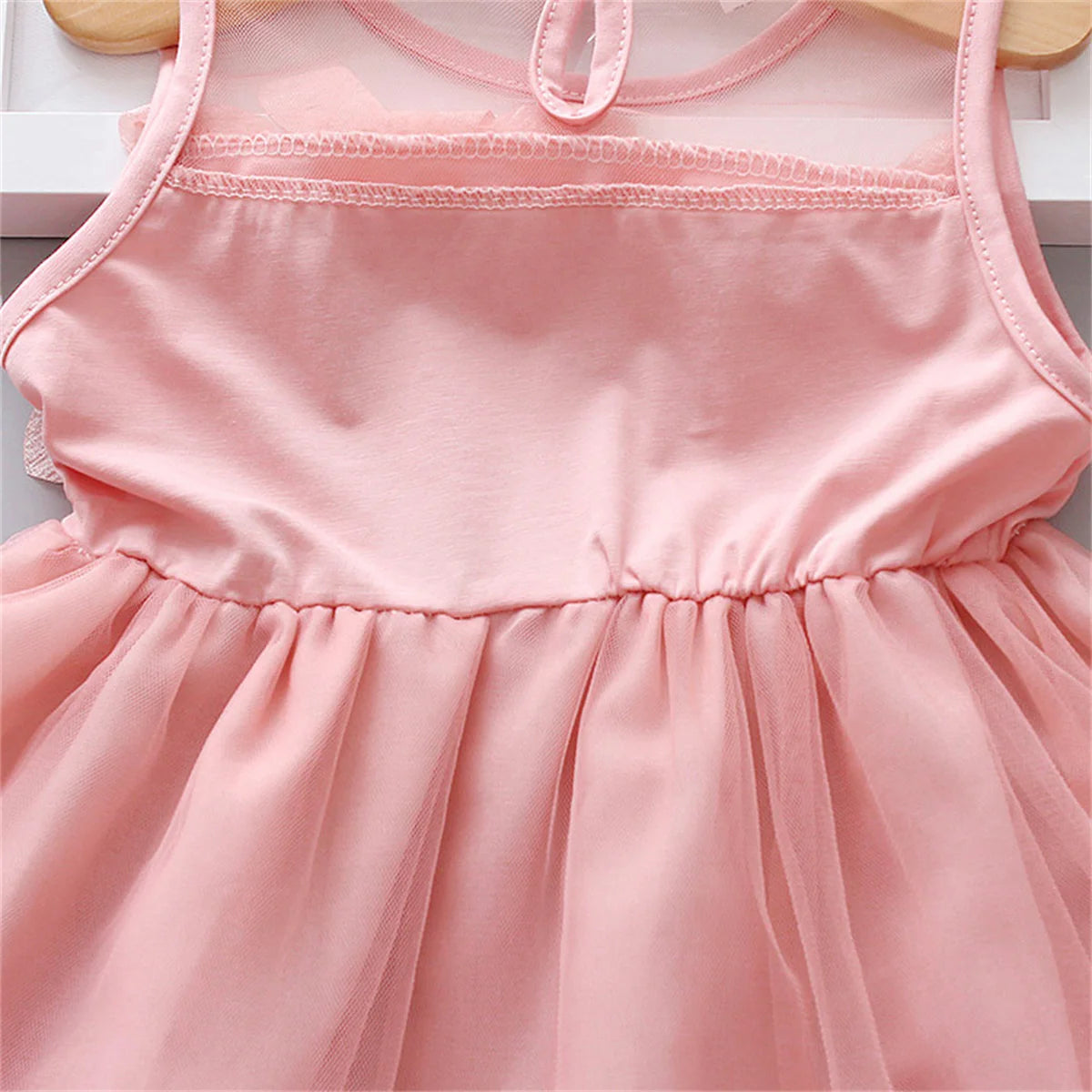 Girl clothing - Baby Girl Summer Dress – Sleeveless Cotton Flower Dress for 0–1 Year Olds
