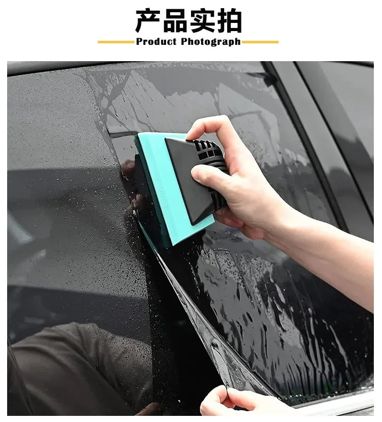 Silicone Car Film Squeegee Scraper – Bubble Remover & Vinyl Wrapping Tool/Car