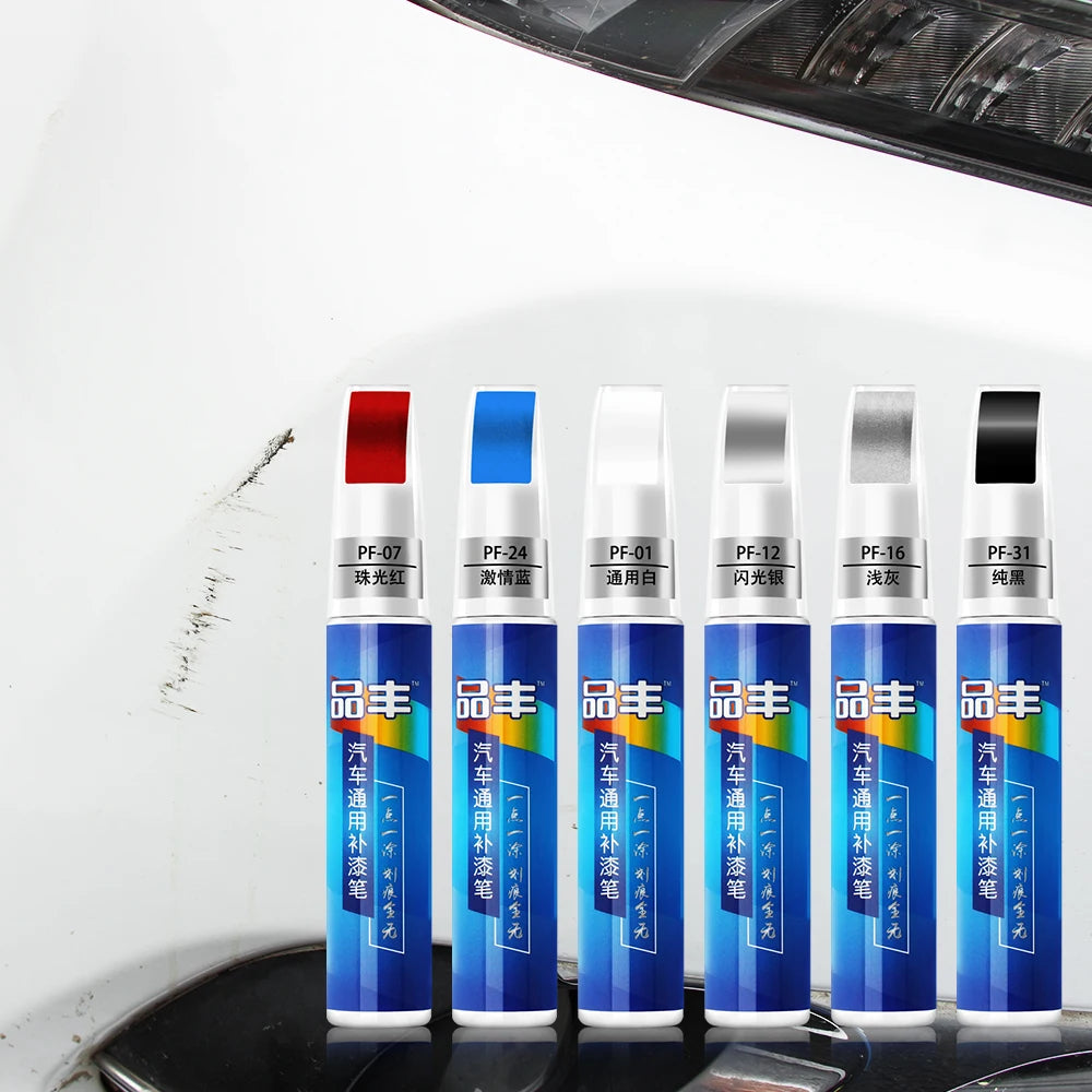 Car Paint Repair Pen – Universal Touch-Up Scratch Filler (Silver, 12ml)/Car