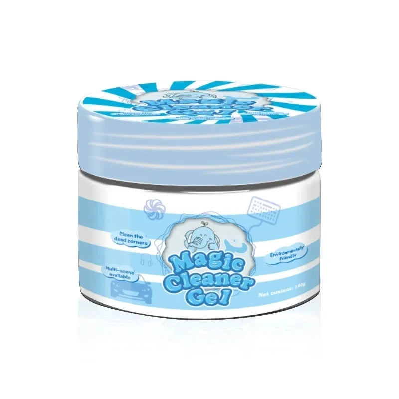 Reusable Car Cleaning Gel – Auto Detail Slime for Vents, Gaps & Keyboards/Car