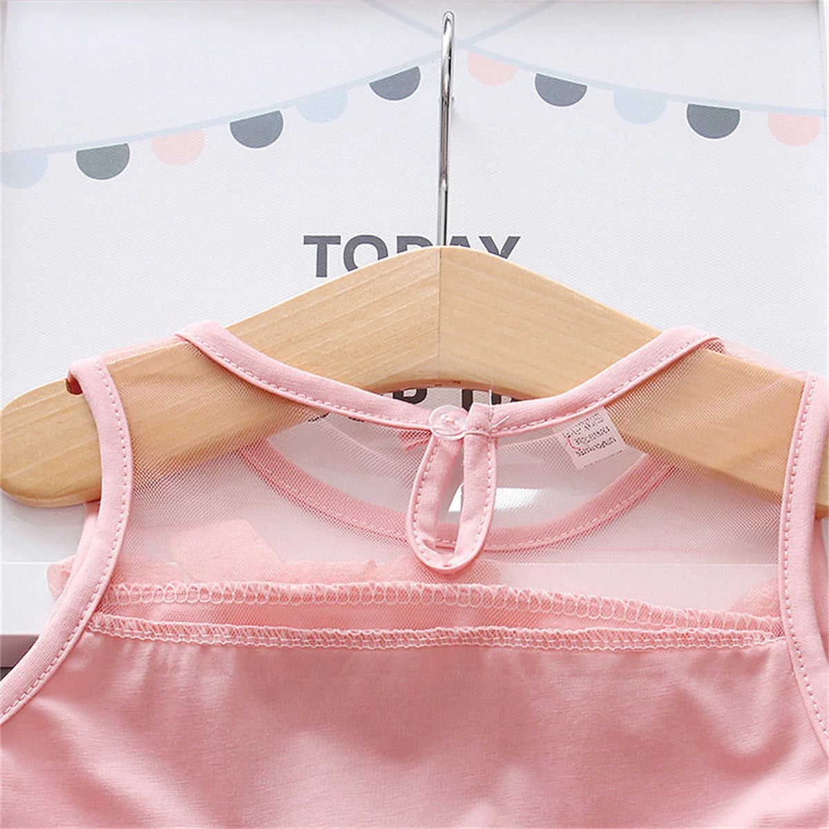 Girl clothing - Baby Girl Summer Dress – Sleeveless Cotton Flower Dress for 0–1 Year Olds