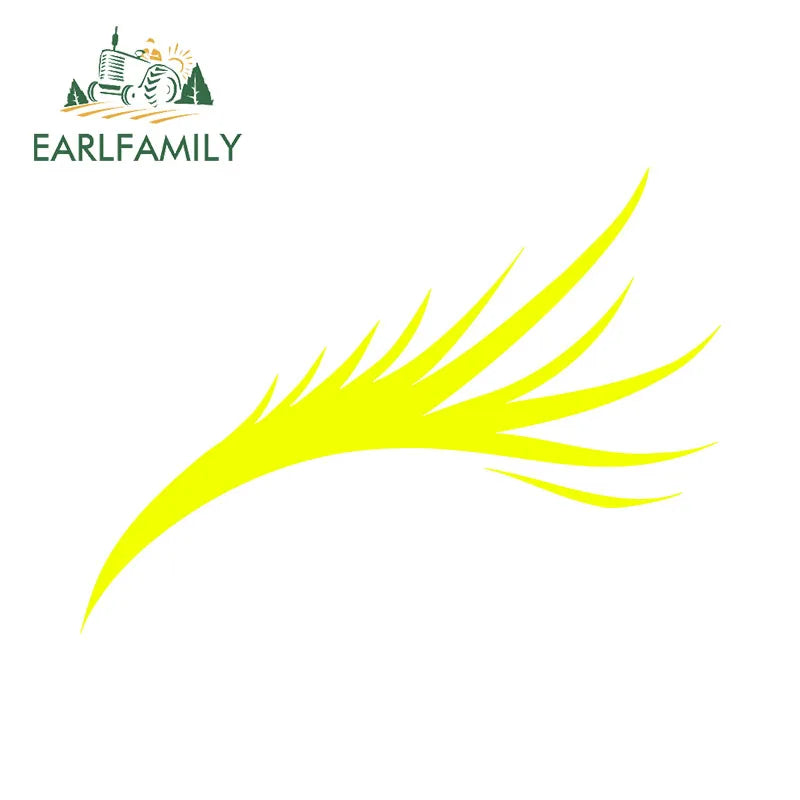 3D Cartoon Car Sticker – Waterproof Reflective Window Decal (13x9.5cm)/Car