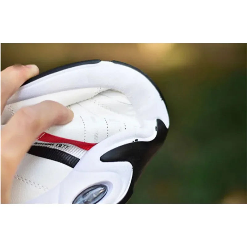 Men shoes - Men’s Board Sneakers – Breathable PU Casual Shoes with Height Boost & All-Season Comfort