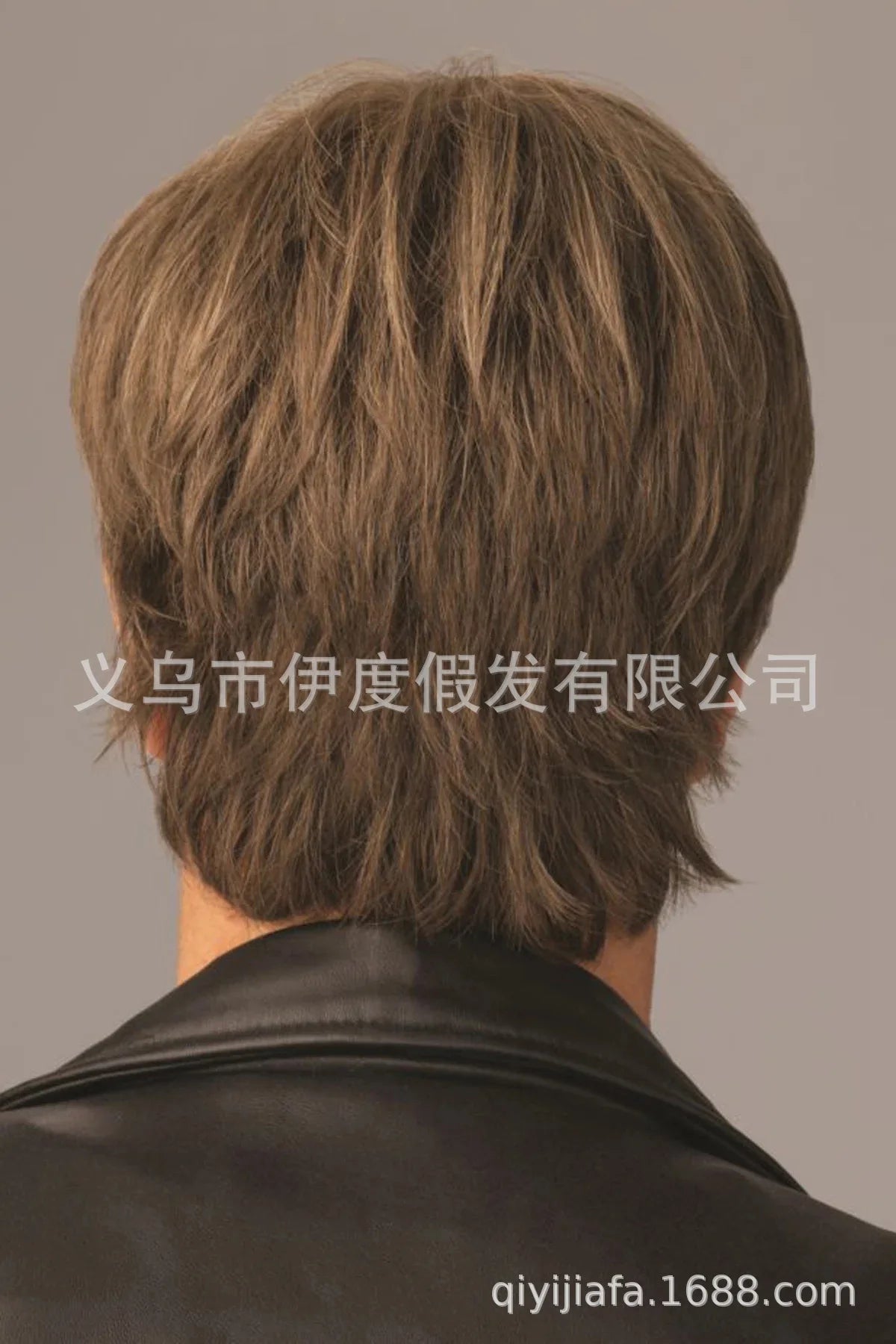 Men’s Long Straight Wig – Natural-Looking 26"+ Synthetic Hair for Daily Use/Crown & Glory Wigs