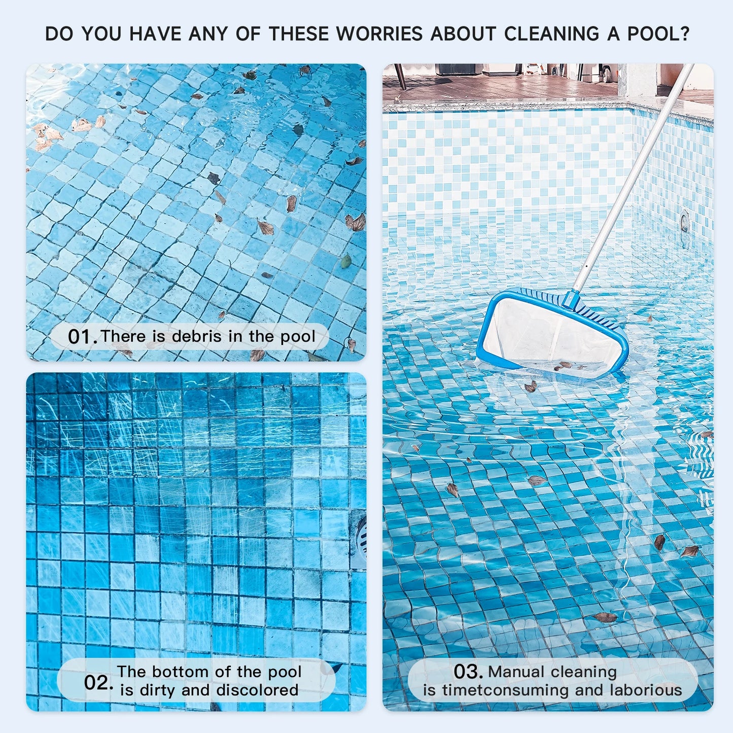 Lydsto P1 Mini Cordless Robotic Pool Cleaner – Dual Motor, IPX8 Waterproof, Automatic Vacuum\ Living Room Decor – Wall Art, Curtains, Clocks, Furniture & More