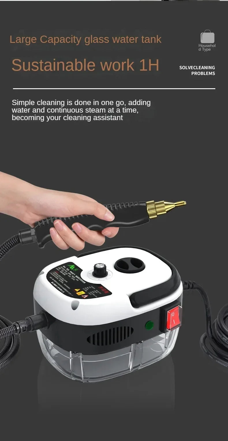 Brangdy 2500W Handheld Steam Cleaner – High Pressure with Extended Hose & Adjustable Steam Control\ Living Room Decor – Wall Art, Curtains, Clocks, Furniture & More