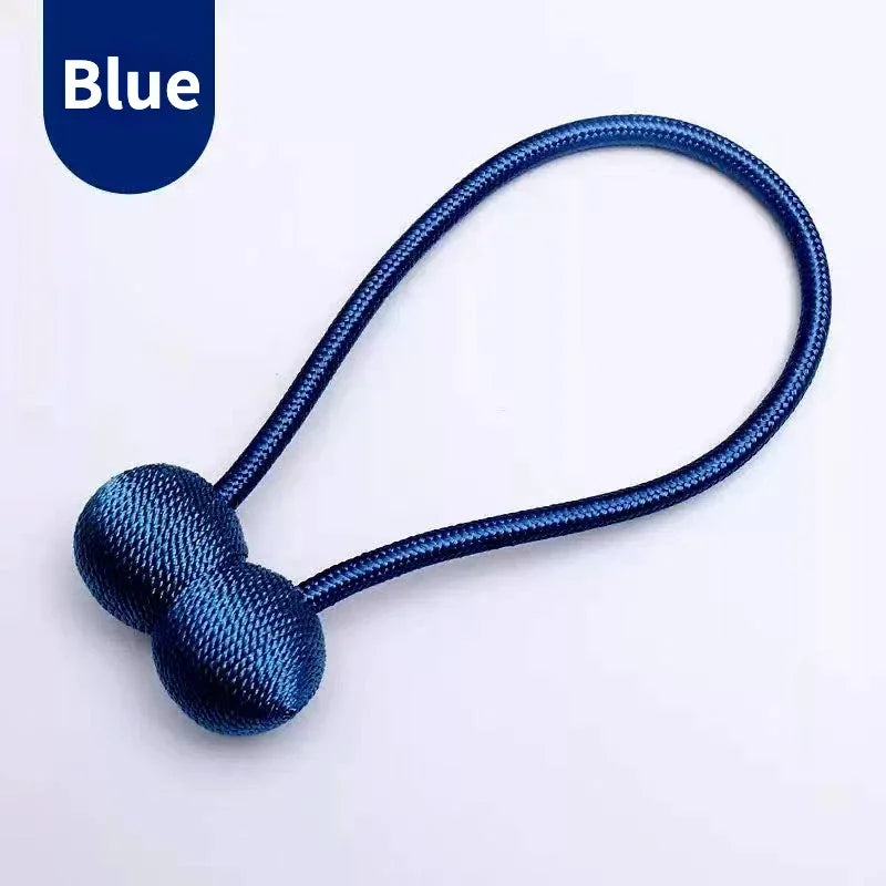 Magnetic Curtain Tiebacks – Solid Color Iron Pearl Buckles for Modern Drapes (No-Drill)\ Living Room Decor – Wall Art, Curtains, Clocks, Furniture & More