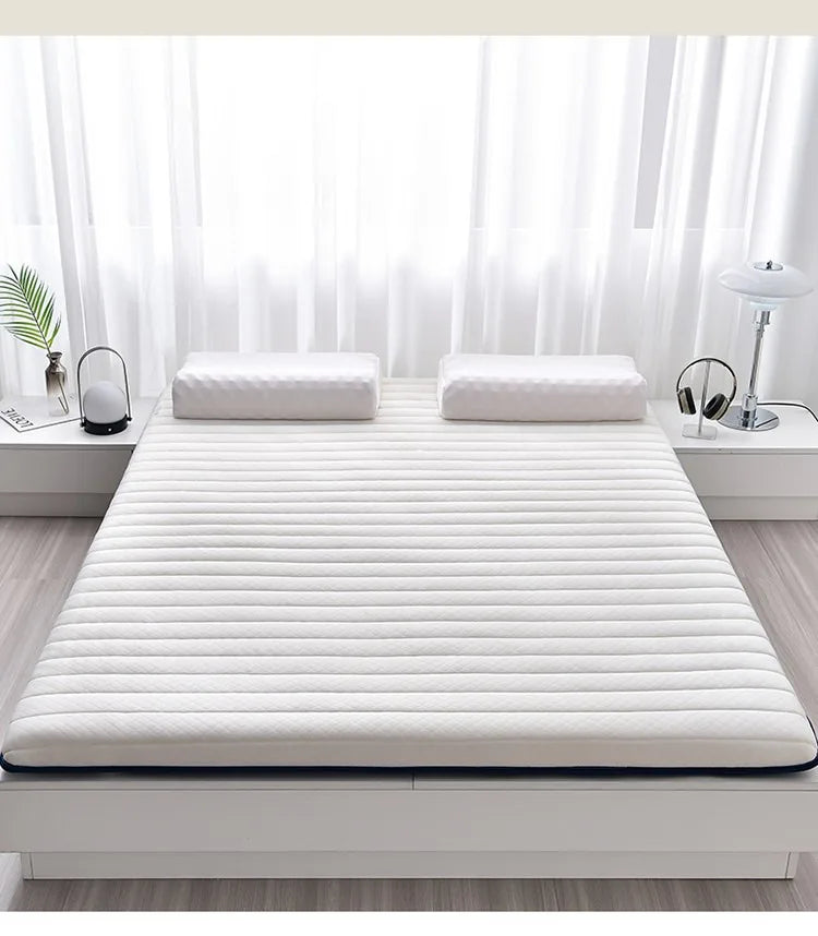 Quilted Roll-Up Mattress – Soft Knit Fabric with Edge Stitching (Under 8” Thick)\ Living Room Decor – Wall Art, Curtains, Clocks, Furniture & More