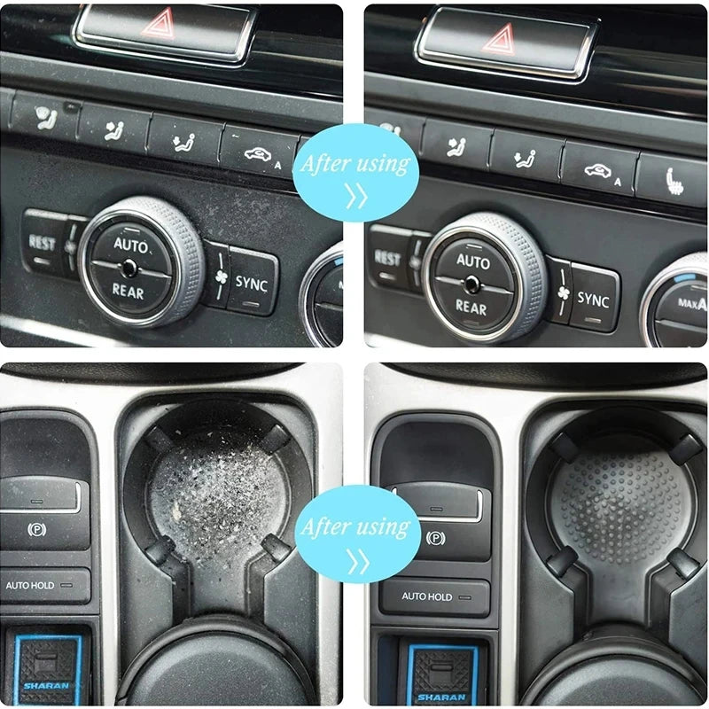 Reusable Car Cleaning Gel – Auto Detail Slime for Vents, Gaps & Keyboards/Car
