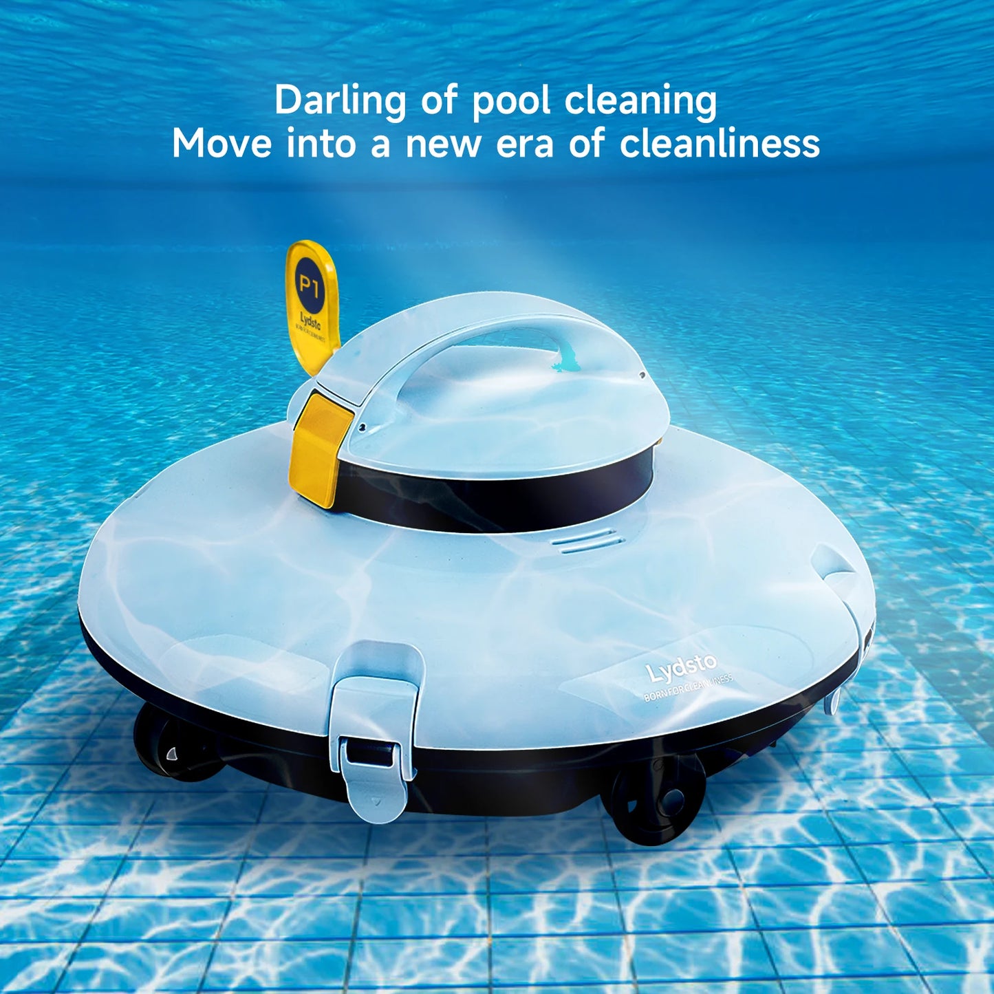 Lydsto P1 Mini Cordless Robotic Pool Cleaner – Dual Motor, IPX8 Waterproof, Automatic Vacuum\ Living Room Decor – Wall Art, Curtains, Clocks, Furniture & More