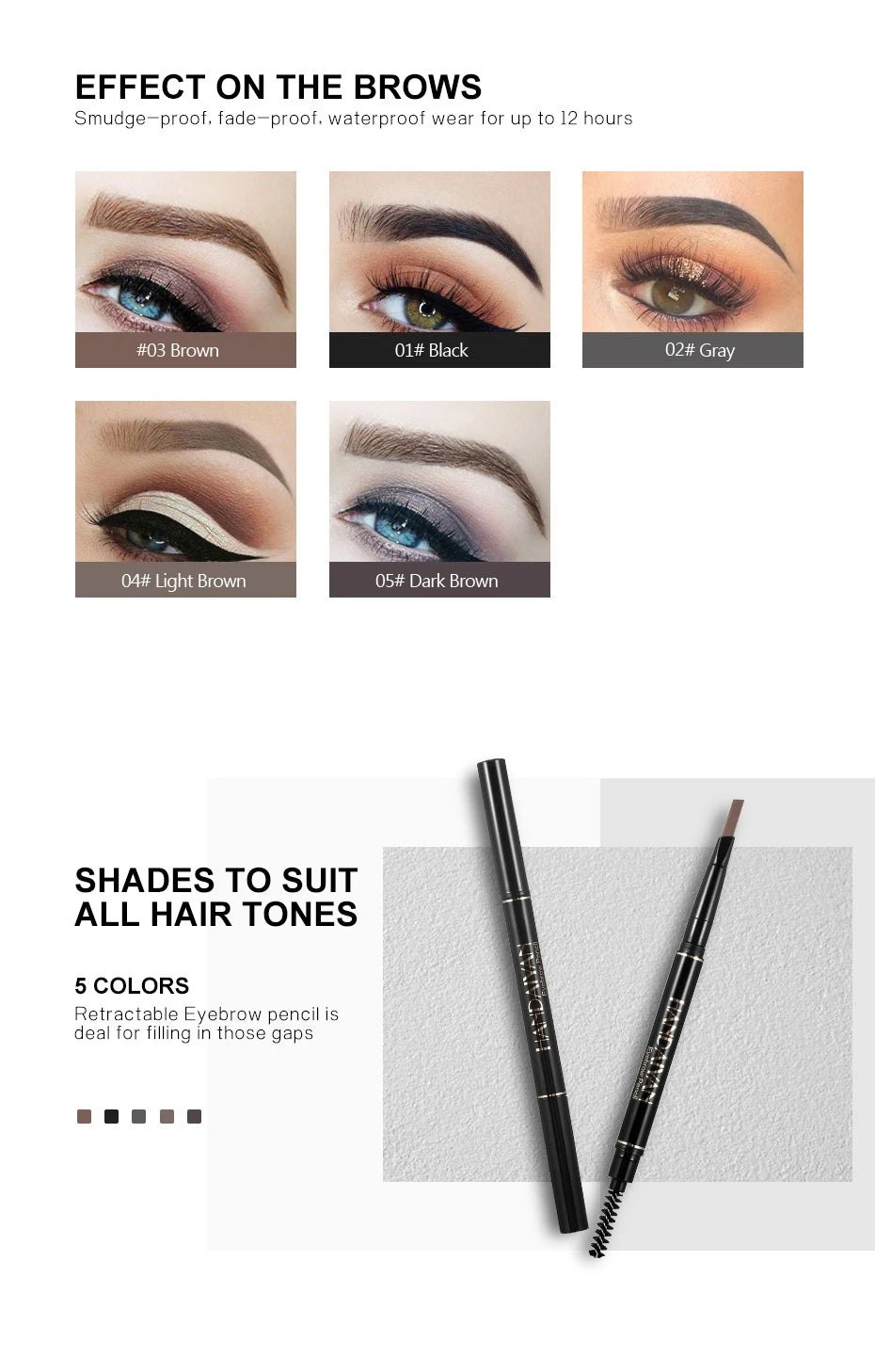 Makeup and face