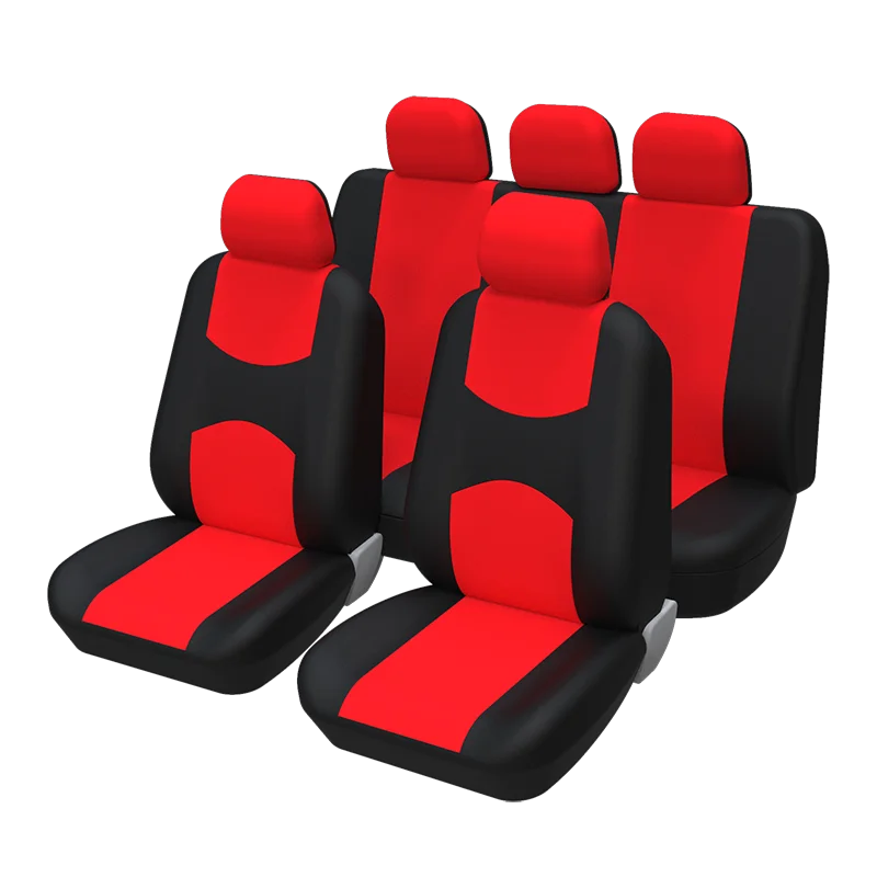 AUTOYOUTH Universal Car Seat Covers – Full Set Interior Protection (Breathable Polyester)/Car