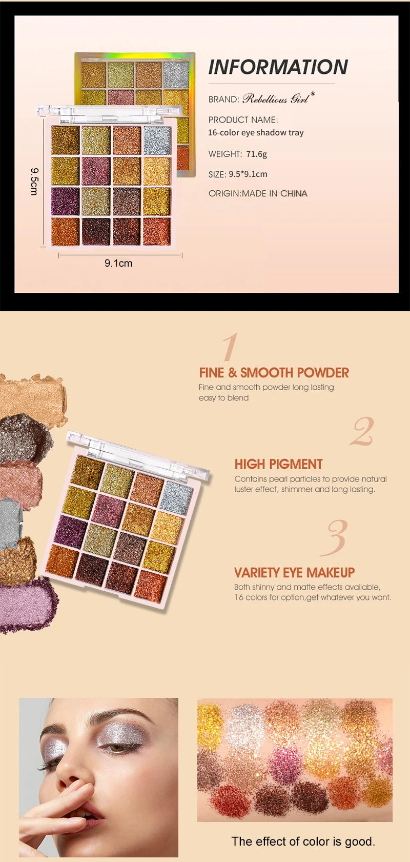 Makeup and face