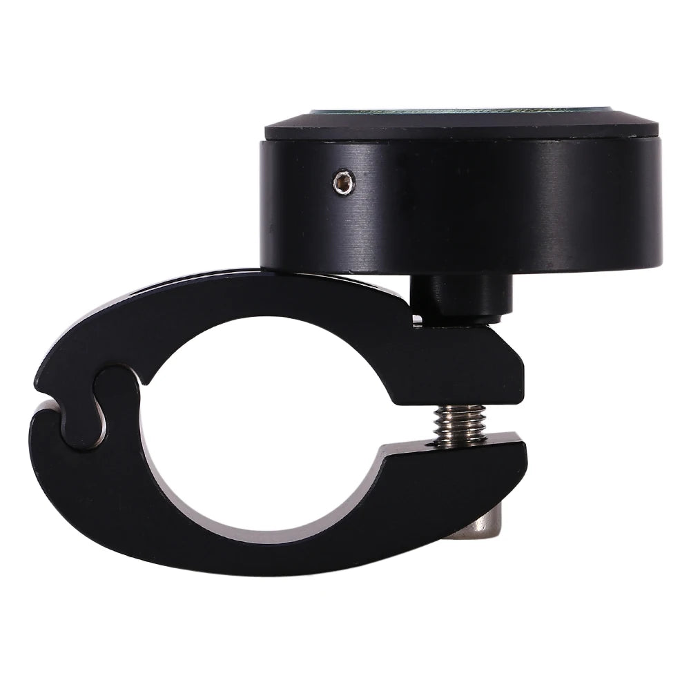 Universal Motorcycle Handlebar Clock – Waterproof Glow Watch (7/8"–1" Mount, Black Aluminum)/Car