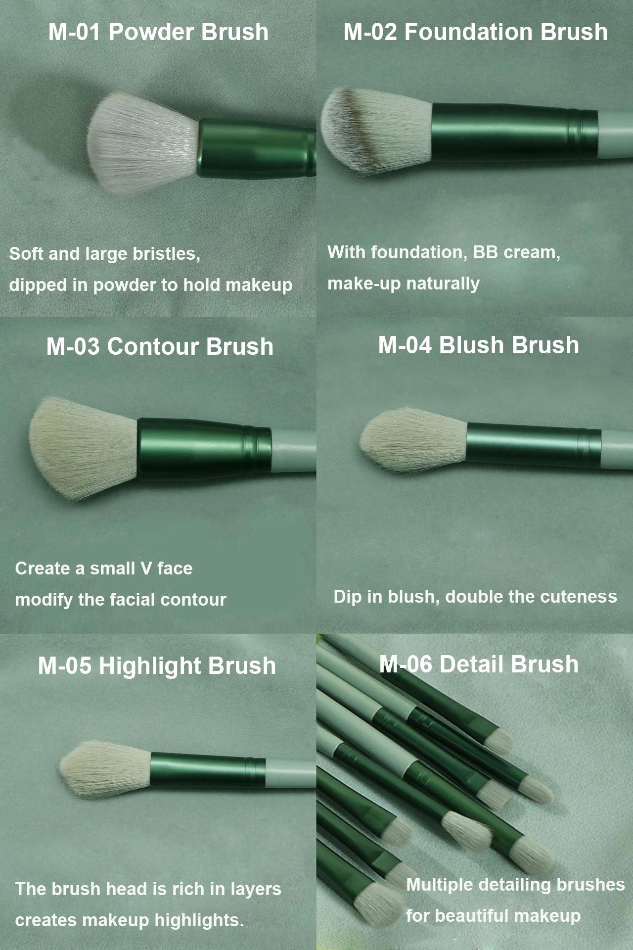 Makeup and face