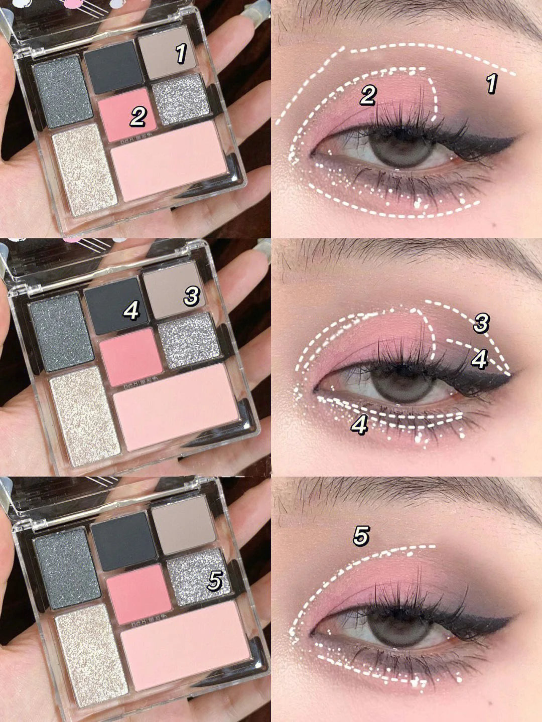 Makeup and face
