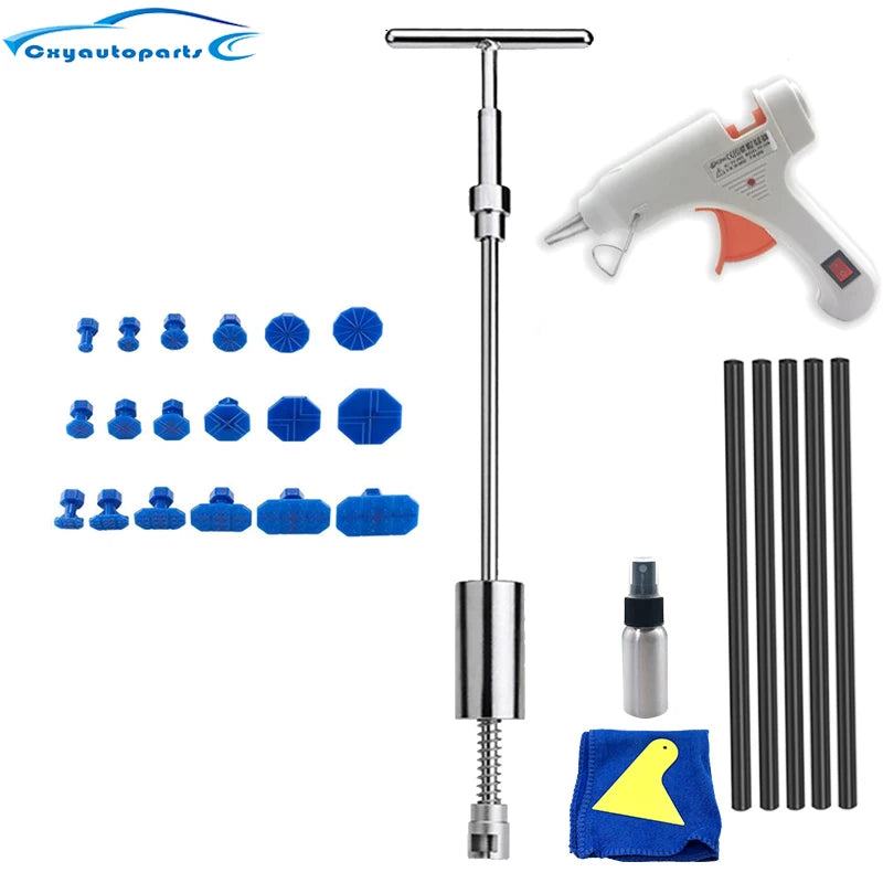 Professional Car Dent Repair Tool Kit – Slide Hammer & Dent Puller for Auto Body Damage/Car