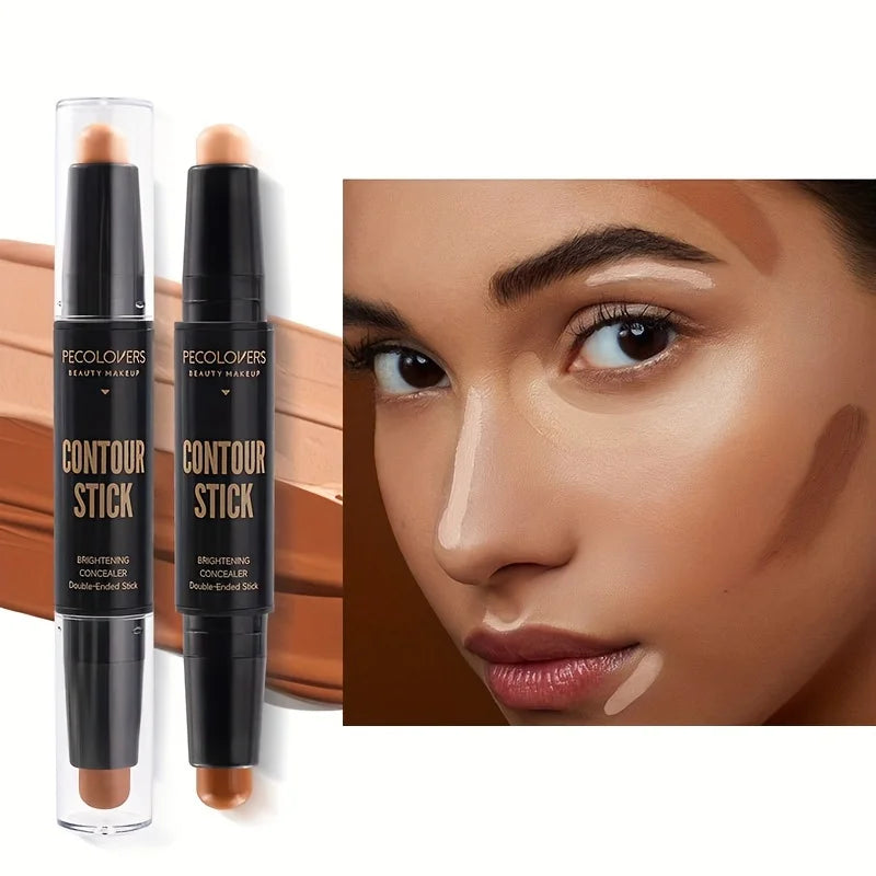 Makeup and face - Glow & Define Cream – Bronzer & Highlighter Duo for Radiant, Sculpted Looks