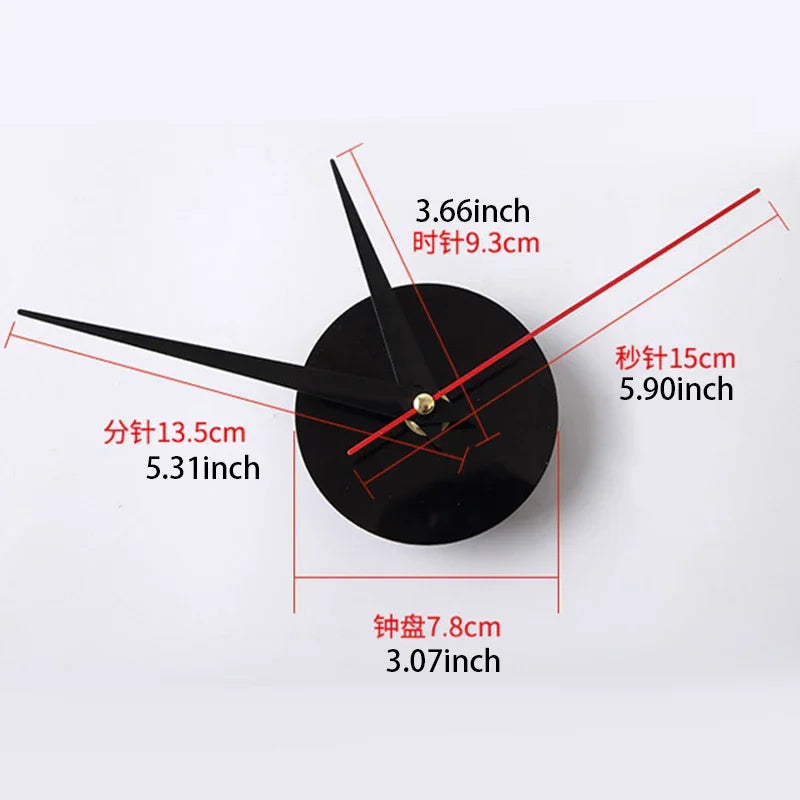 Classic Round Acrylic Wall Clock – Silent Swing Needle Display by CZCP\ Living Room Decor – Wall Art, Curtains, Clocks, Furniture & More