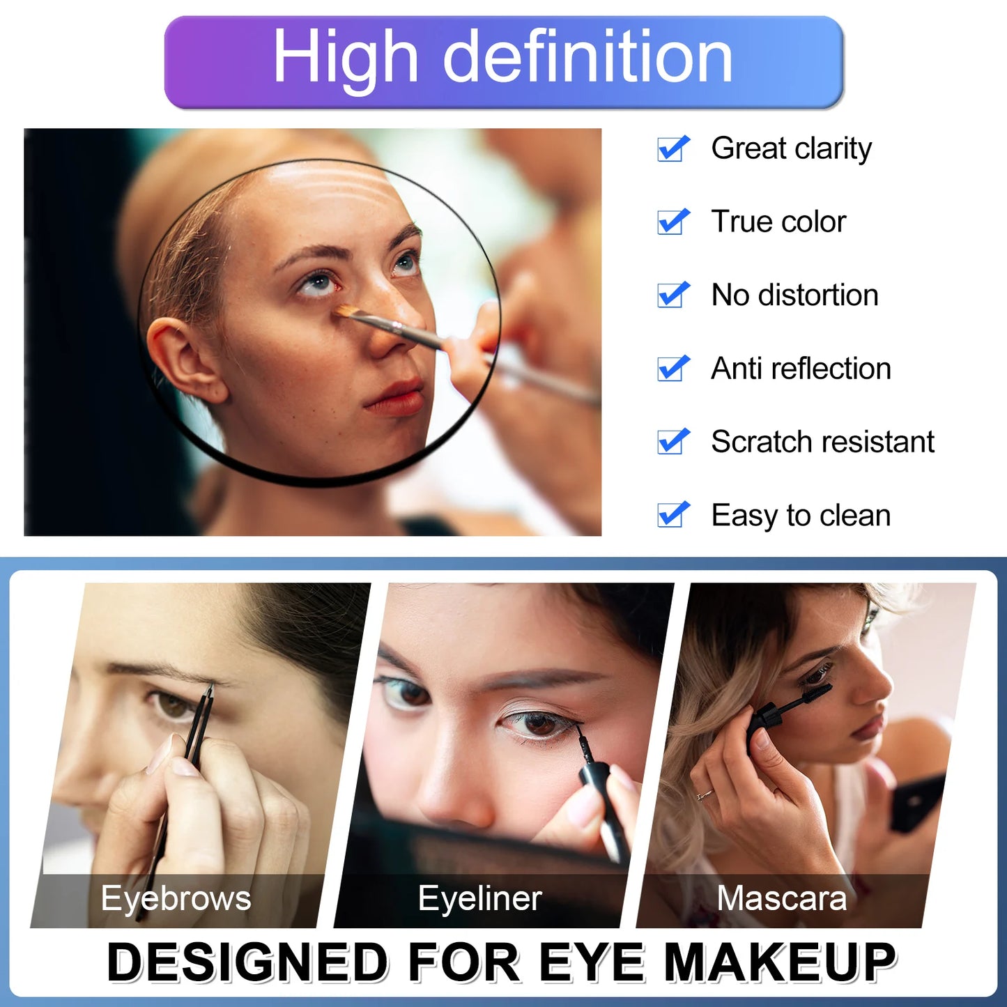 Makeup and face