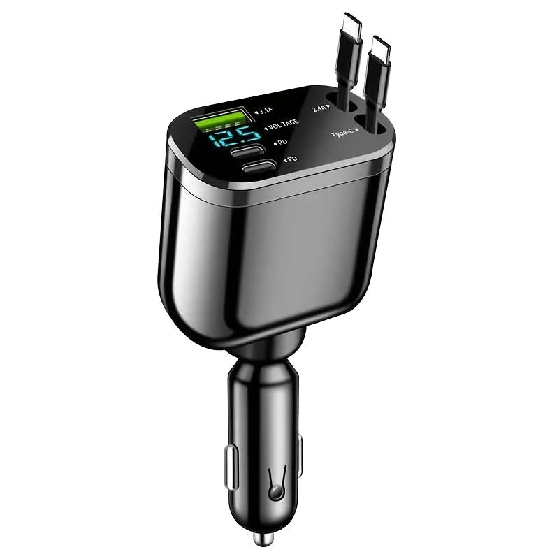 USB Fast Charging Car Plug Adapter – Universal Compatibility, Compact & Durable/Car