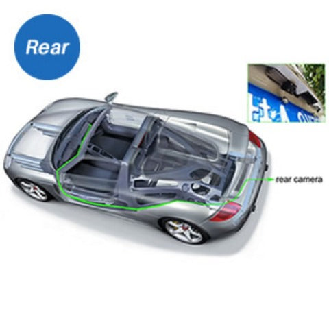1080P Full HD Touchscreen Dash Cam – Front & Rear Cameras with Night Vision & G-Sensor/Car