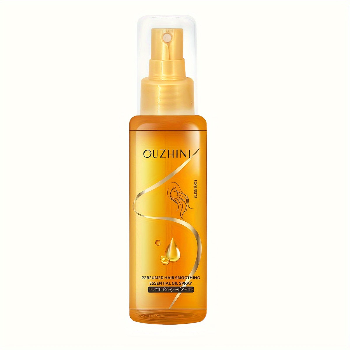 Style & Shine Hair  Ultra-Nourishing Hair Smoother Spray - Hydrates, Tames Frizz, Refreshes, and Repairs from Root to Tip for Silky, Healthy-Looking Hair