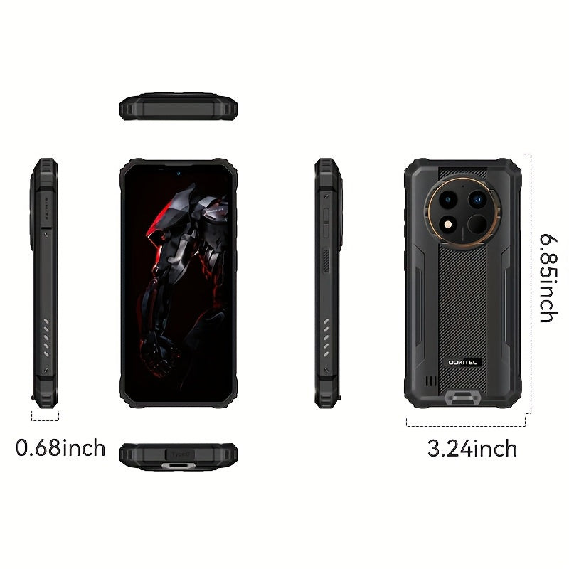 Mobile  OUKITEL WP28S Rugged Smartphone Android 14-16GB 128GB Rugged Phone