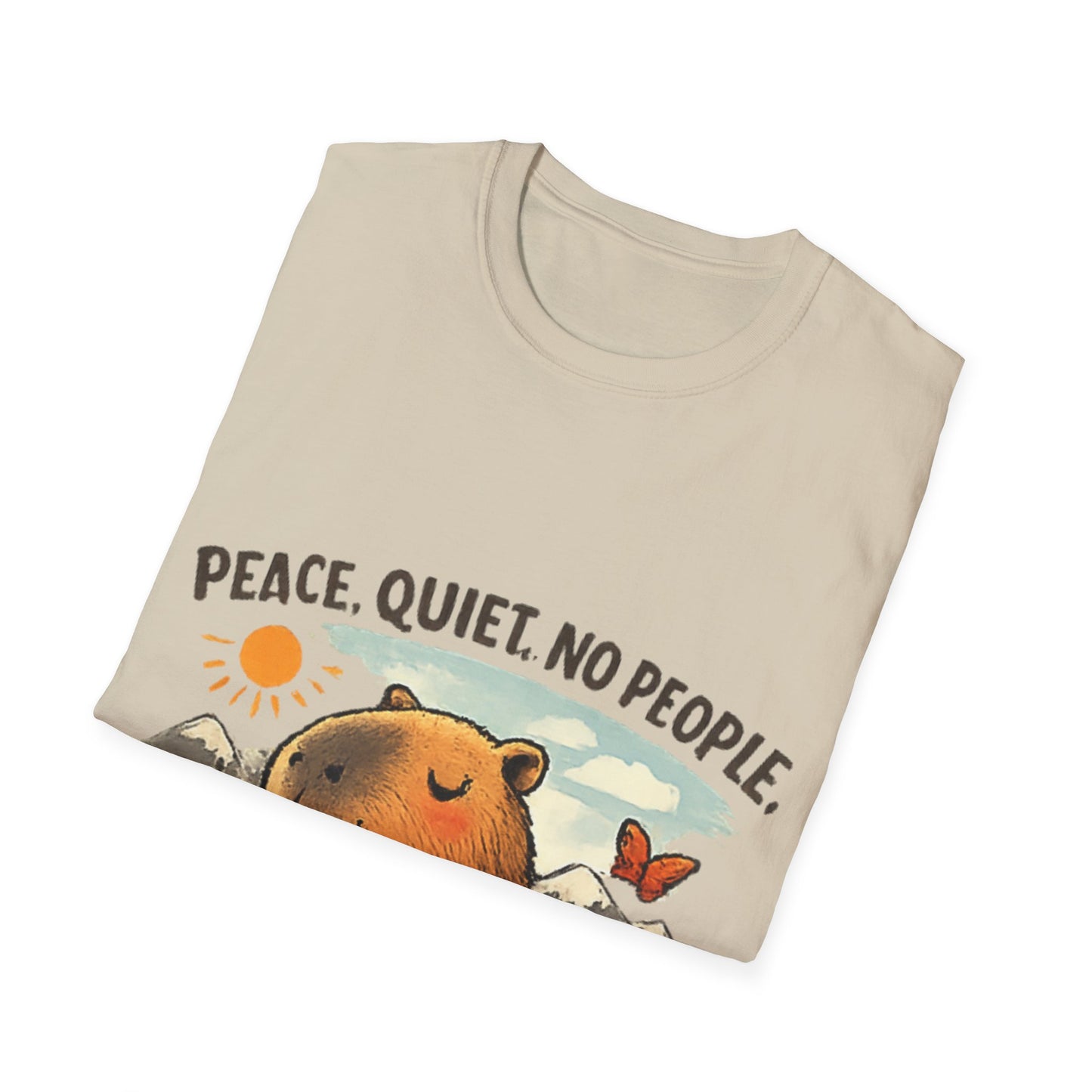 Peace & Quiet Capy T Shirt
