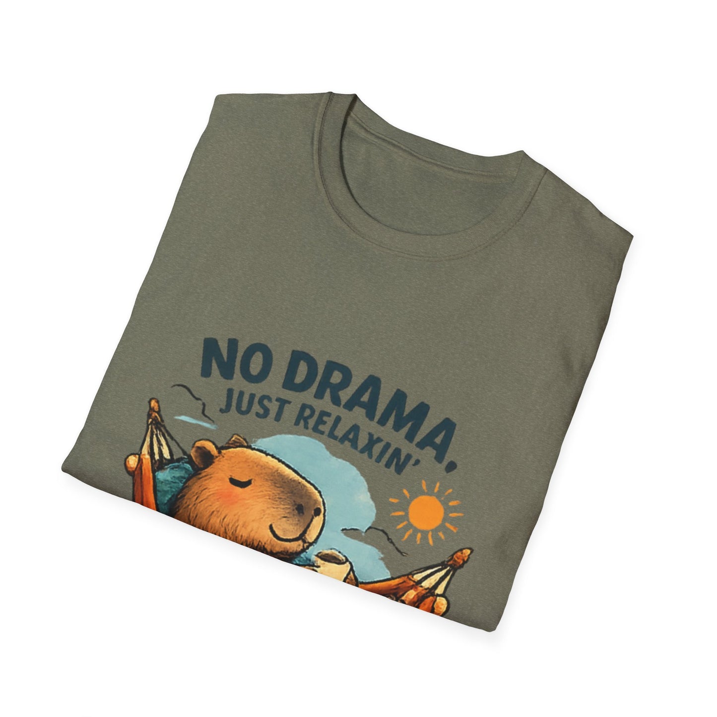 “No Drama, Just Relaxin’” Capy T Shirt