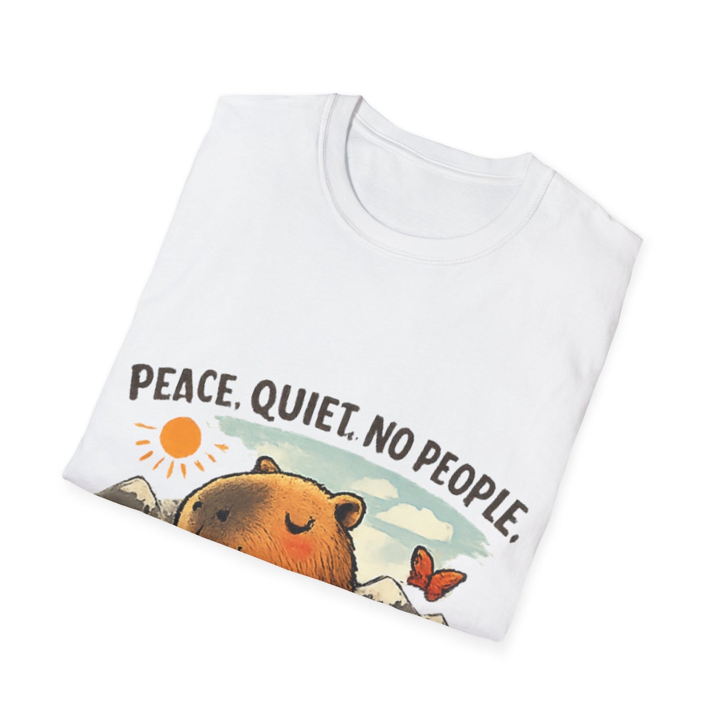 Peace & Quiet Capy T Shirt