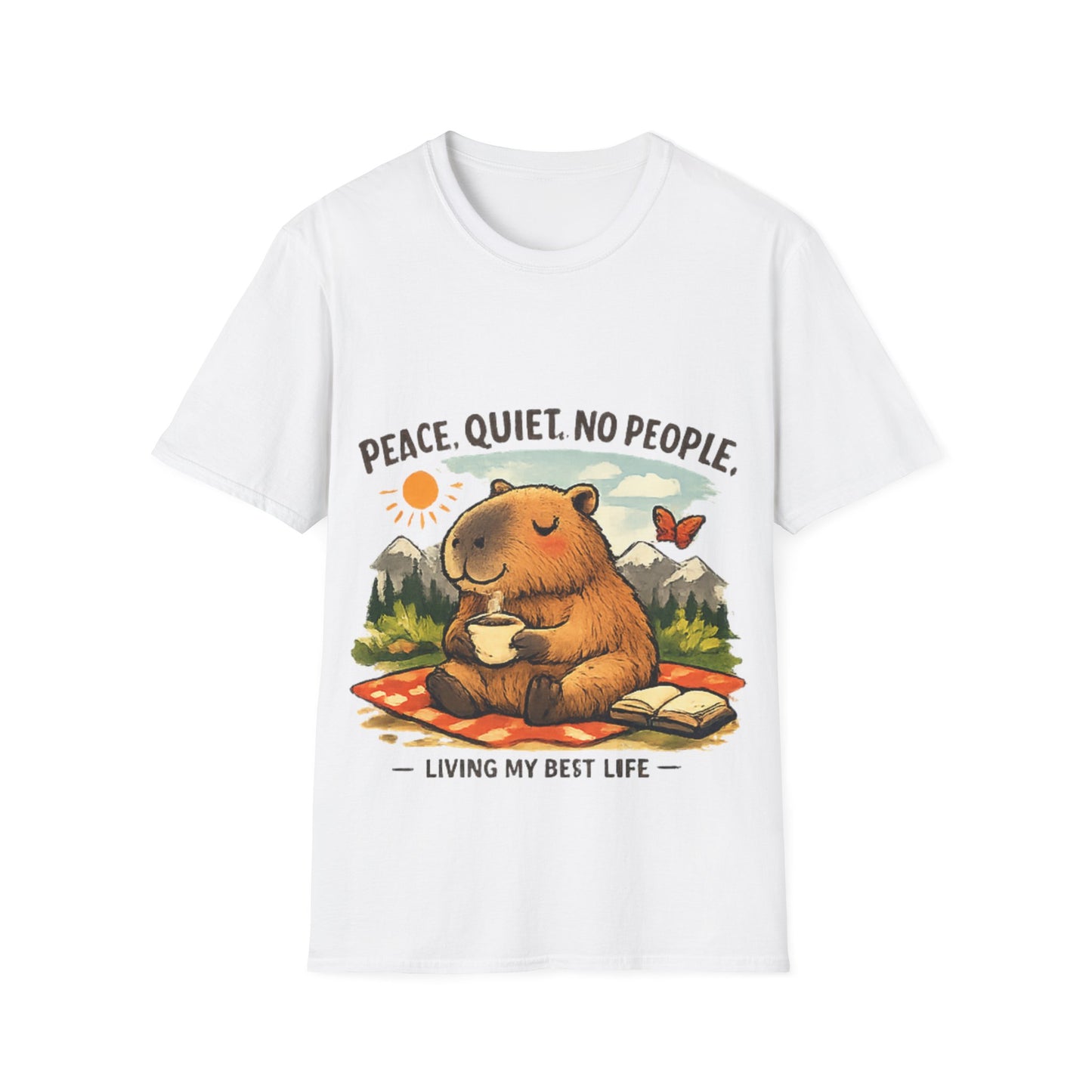 Peace & Quiet Capy T Shirt