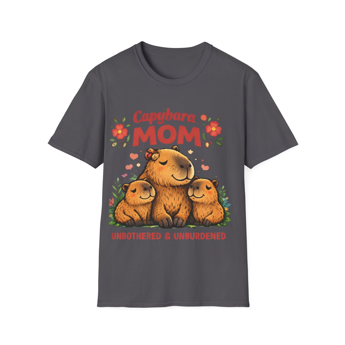 Capybara Mom T Shirt