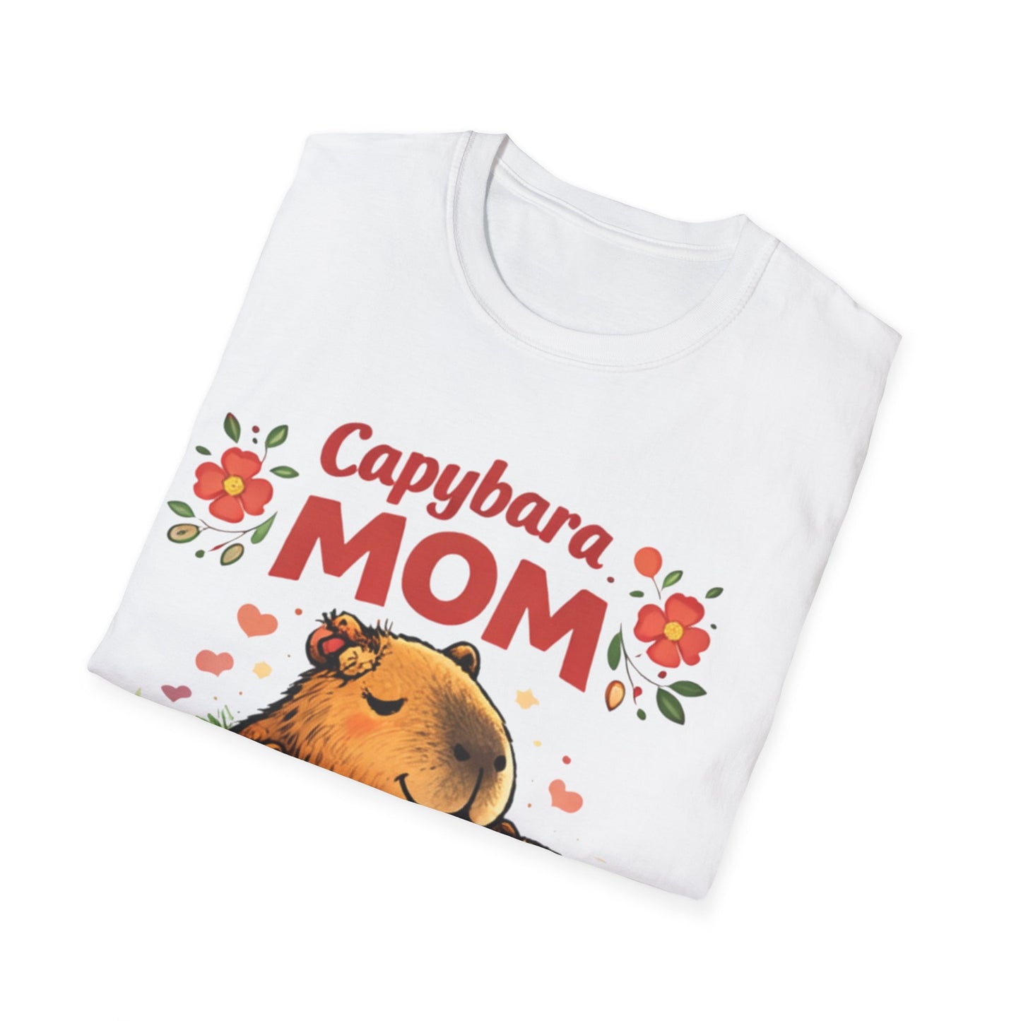 Capybara Mom T Shirt
