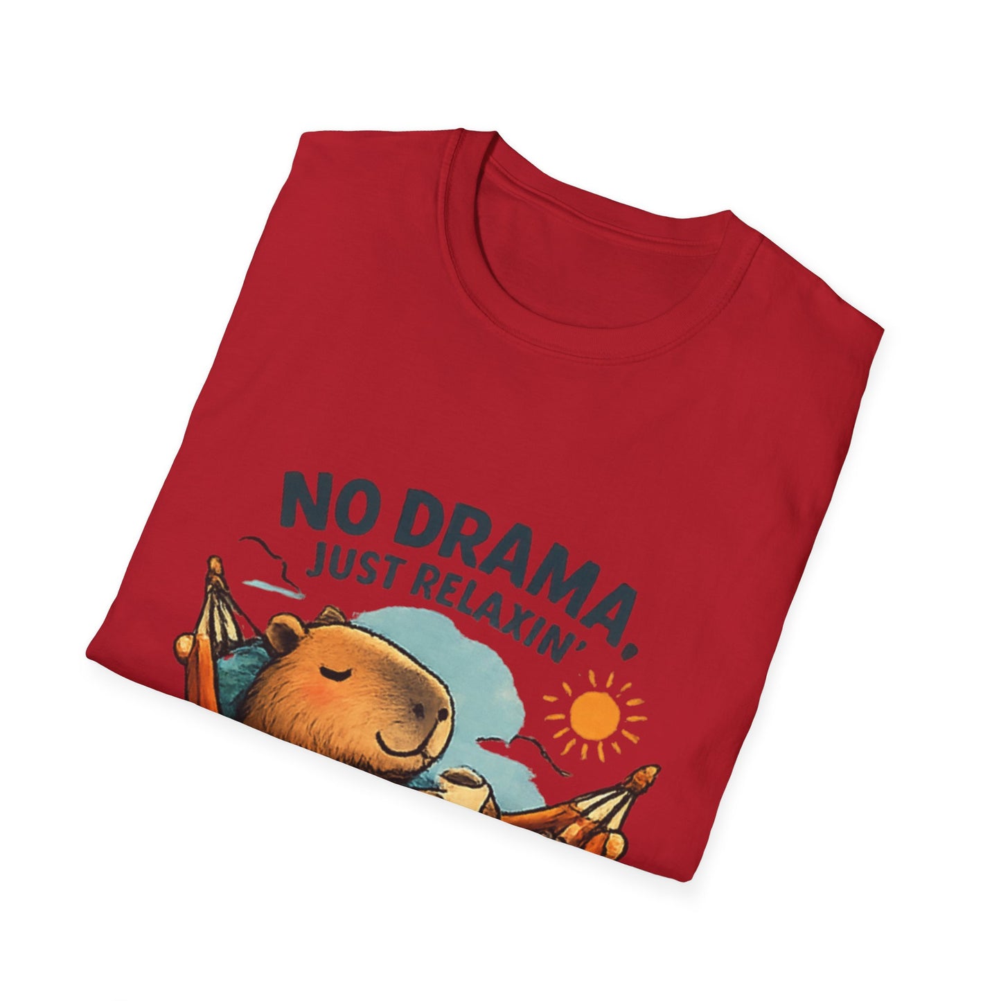 “No Drama, Just Relaxin’” Capy T Shirt
