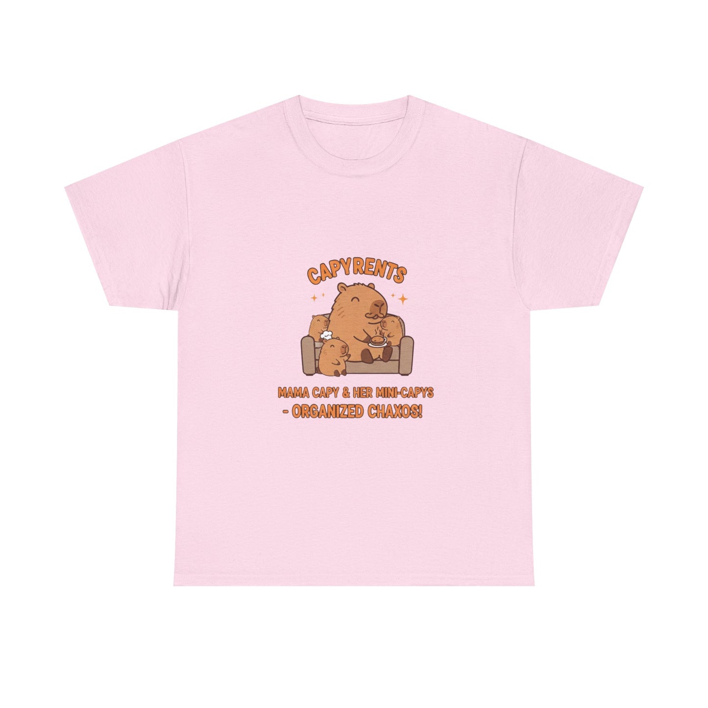 Mama Capy and her mini cappys T Shirts
