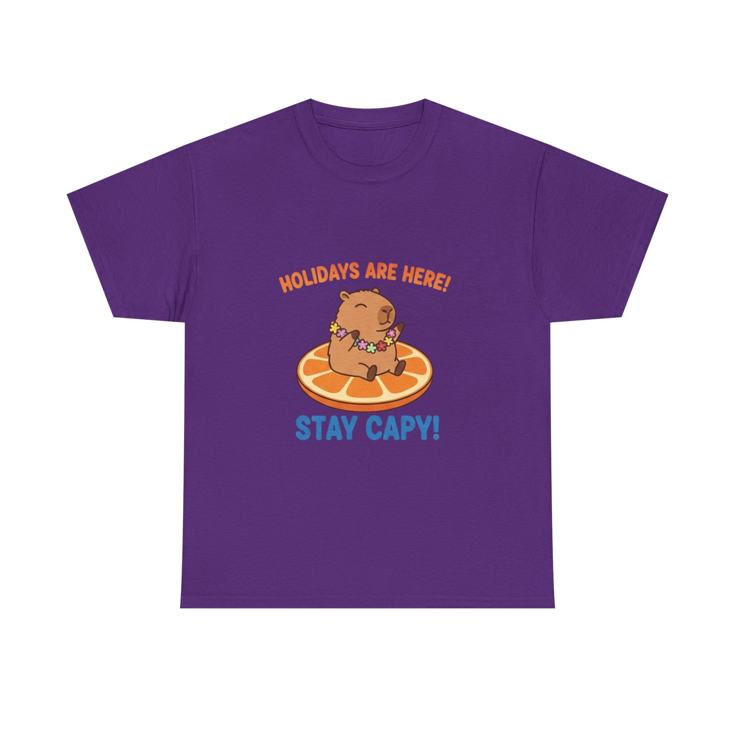 Holidays are here! Stay capy! T Shirt