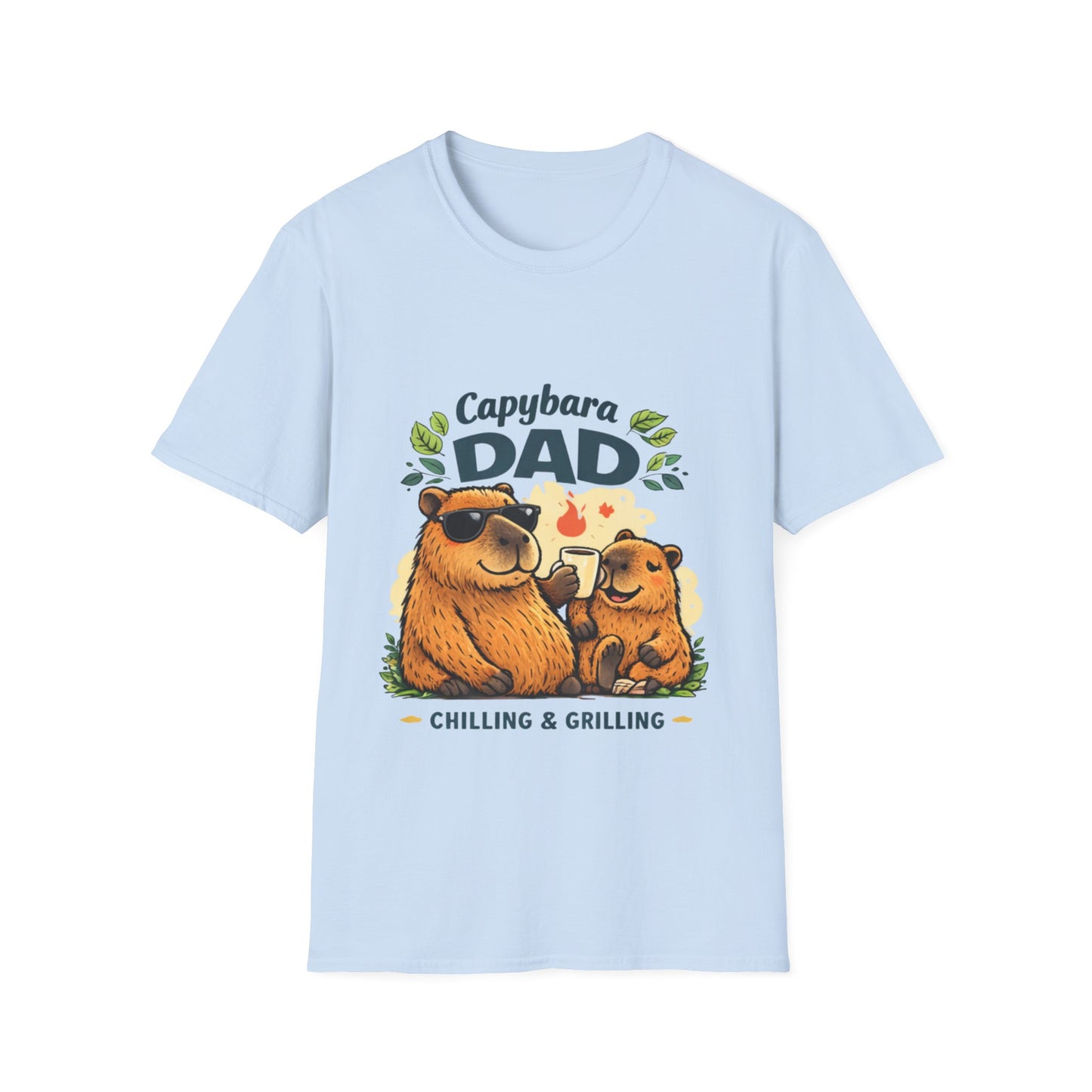 Capybara Dad T Shirt